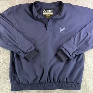 Zero Restriction Gore Tex Jacket Men's M USA Made Golf Rain Pullover Waterproof